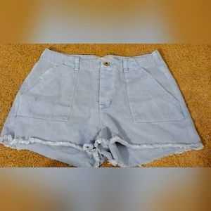 #27 Chelsea and Violet carpenter pocket Jean Shorts 28 NWT